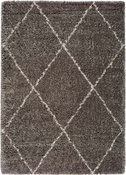 Šedý koberec Universal Lynn Lines, 60 x 110 cm